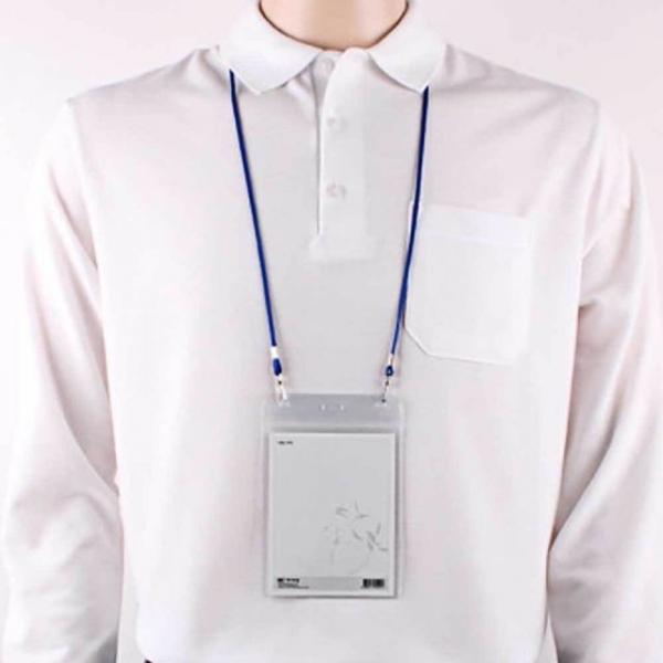 세로형 사원증목줄 행사이름표 스태프목걸이