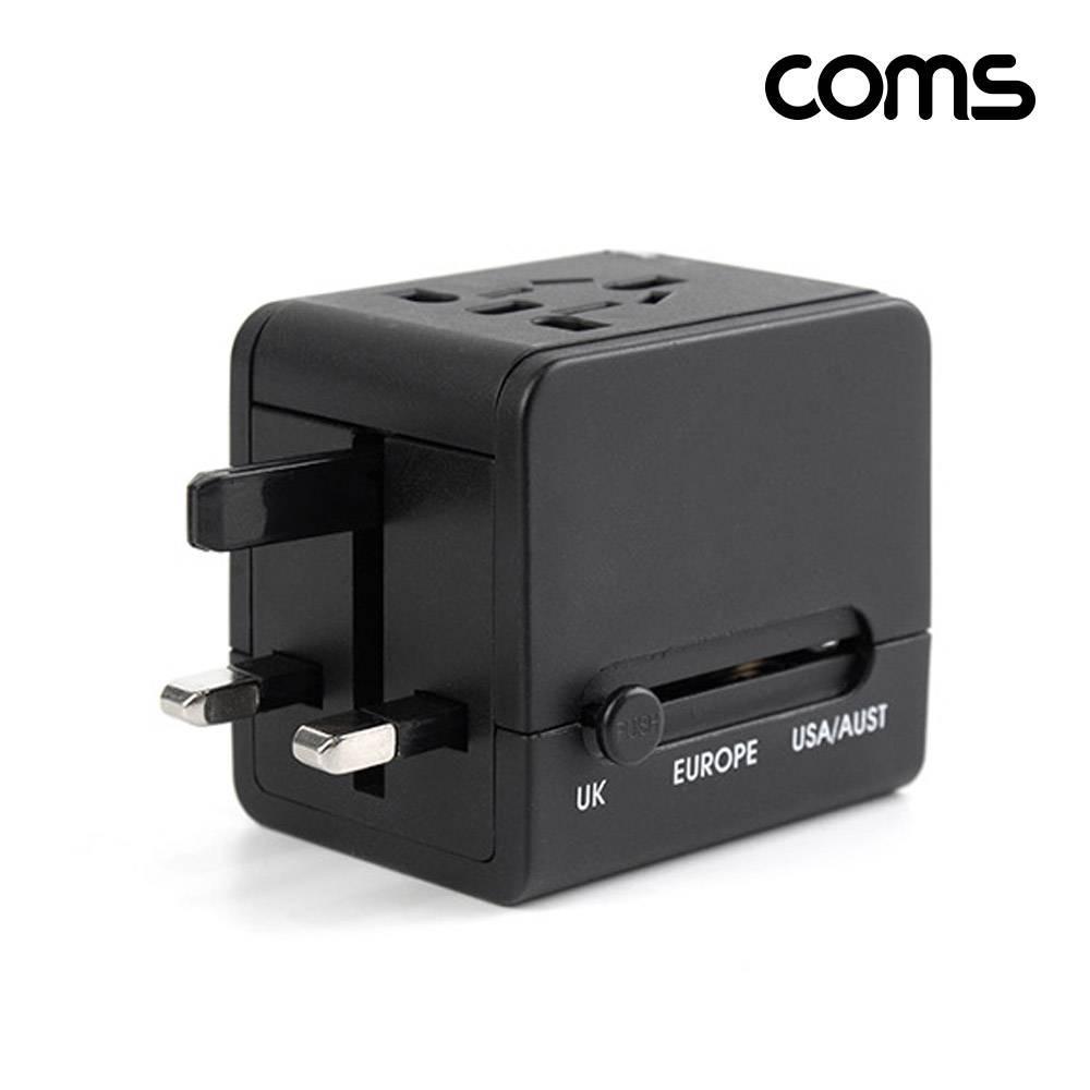 여행용 아답터(SRTAPD25W) Black USB 초고속 2구