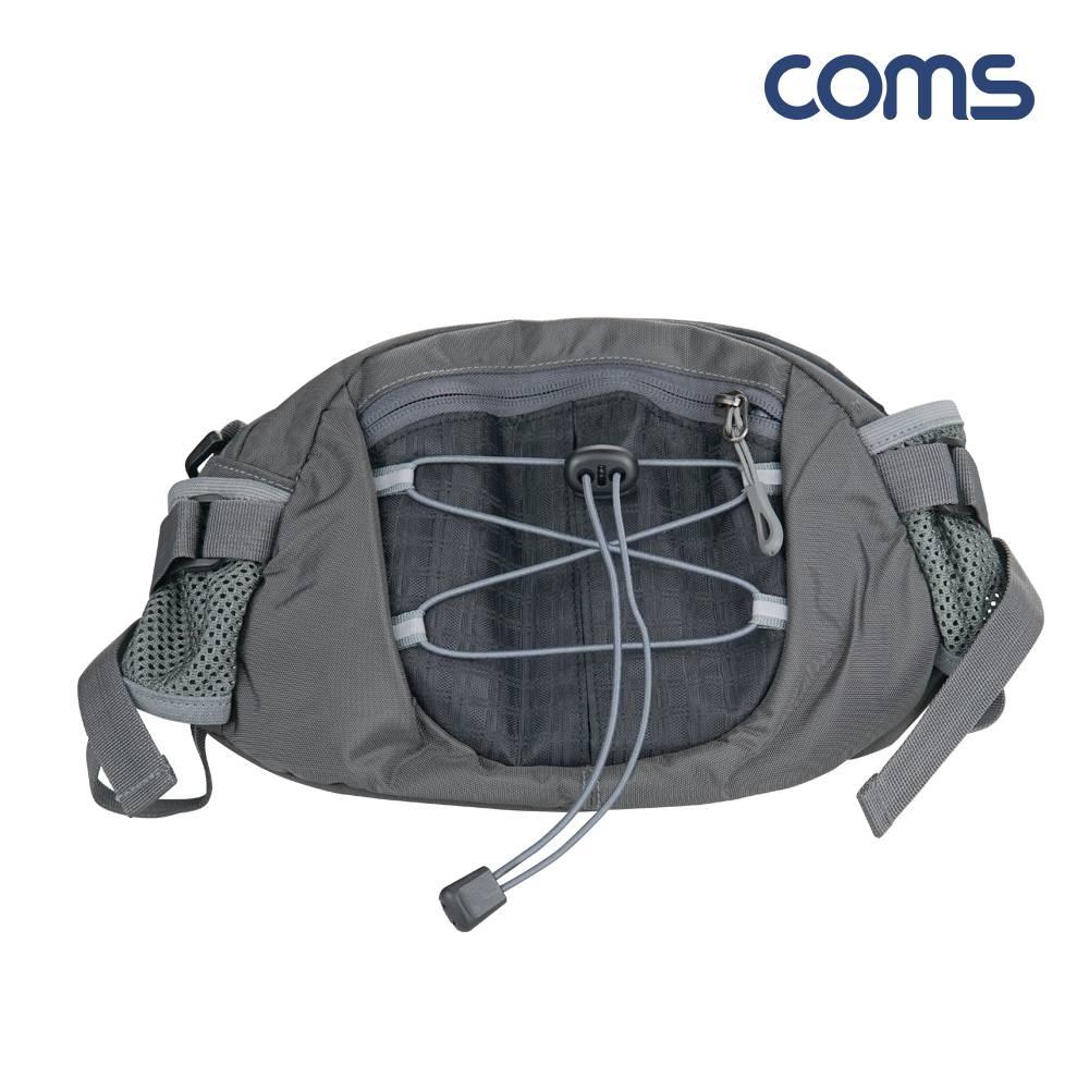 레저용 포켓 벨트형 허리벨트 Gray 레저용 포켓 가방 다용도 스포츠 레저 등산 일상