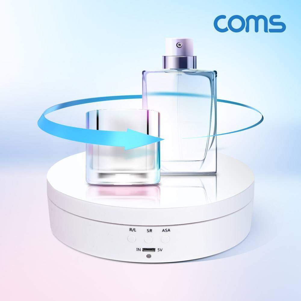 원형 회전 스탠드 진열대 진열판 전시 테이블 거울 미러 반사 배경지 14cm BD789