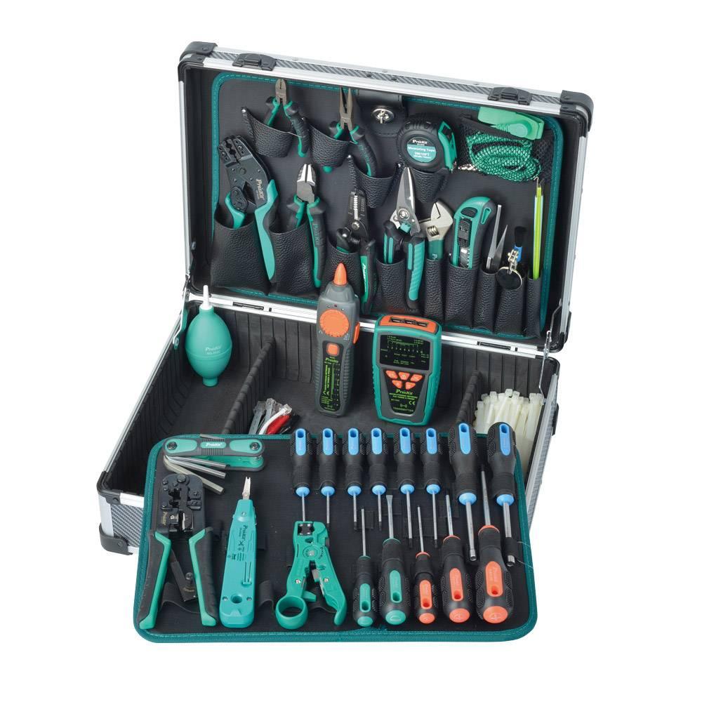 Prokit(PK-1938M2) 통신 네트워크 작업 공구 세트 전문가용 키트 테스터기 PK540