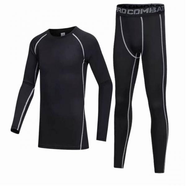 남성 기모레깅스 긴팔 트레이닝복 세트 운동복 겨울