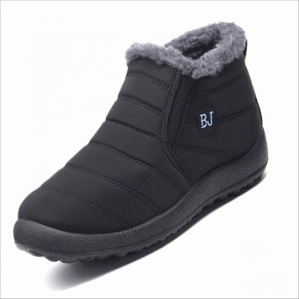 남성 여성 패딩신발 털안감 운동화 방한신발 부츠 2색