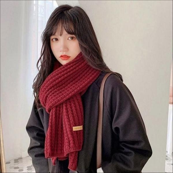 남녀공용 눈꽃니트 목도리 풍성한 니트 머플러 겨울 7색