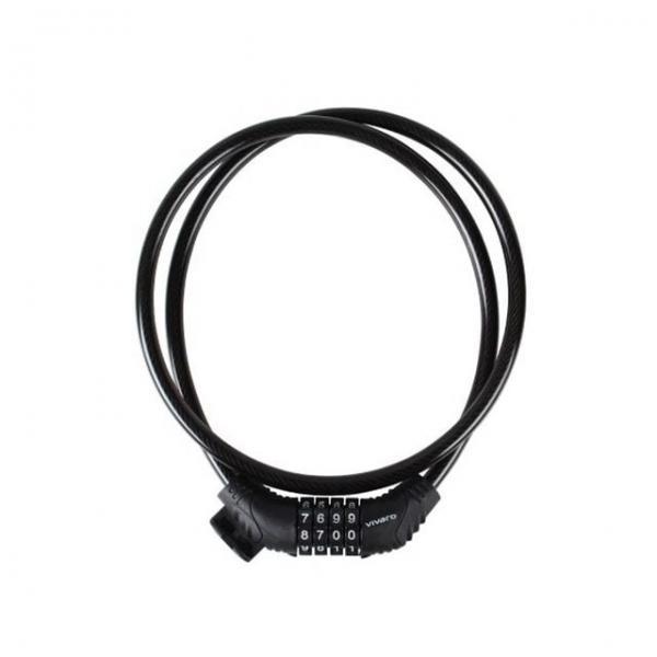 bns 비바로 PVC 자전거 자물쇠 8x1000mm 킥보드/유모차/오토바이/도난방지/잠금장치
