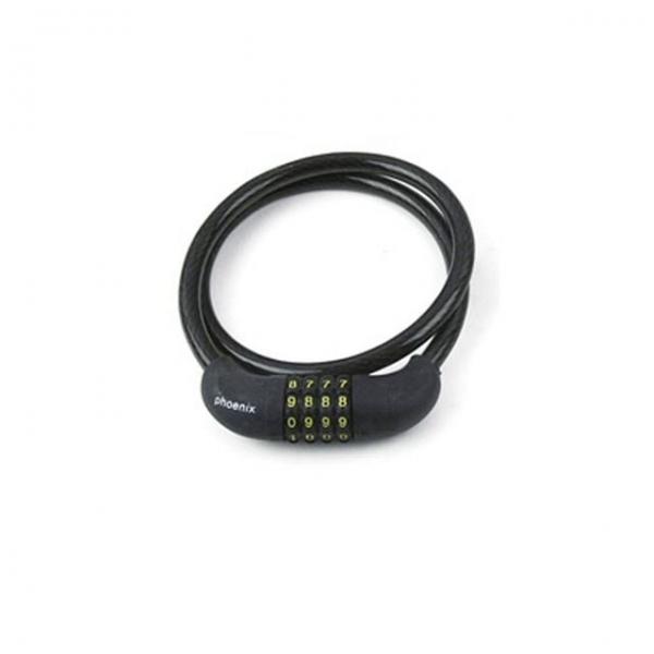 bns 자전거자물쇠 자전거키 번호형 900mm 킥보드/유모차/오토바이/도난방지/잠금장치