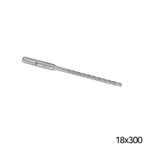 bns 보쉬 SDS PLUS 5X 4날 햄머드릴비트 18x300mm 타공/콘크리트/철근/기리/천공