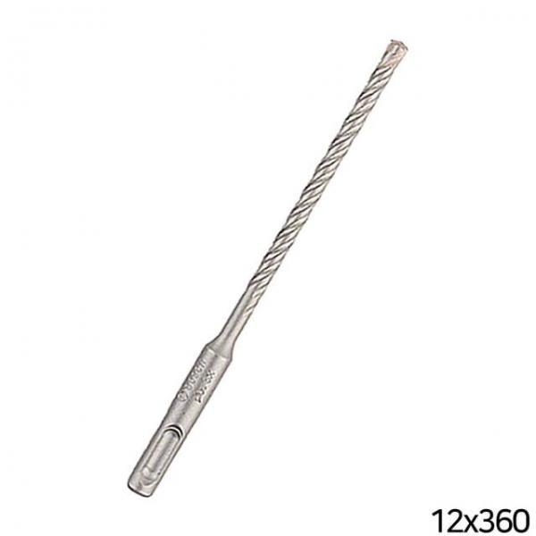 bns 보쉬 SDS PLUS 5X 4날 햄머드릴비트 12x360mm 타공/콘크리트/철근/기리/천공