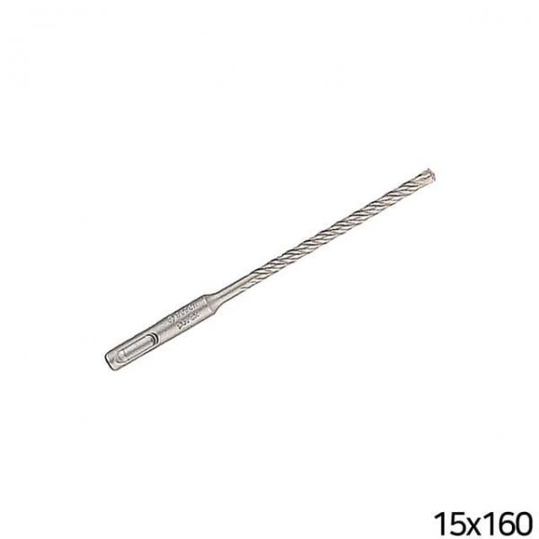 bns 보쉬 SDS PLUS 5X 4날 햄머드릴비트 15x160mm 타공/콘크리트/철근/기리/천공