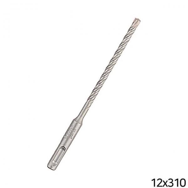 bns 보쉬 SDS PLUS 5X 4날 햄머드릴비트 12x310mm 타공/콘크리트/철근/기리/천공