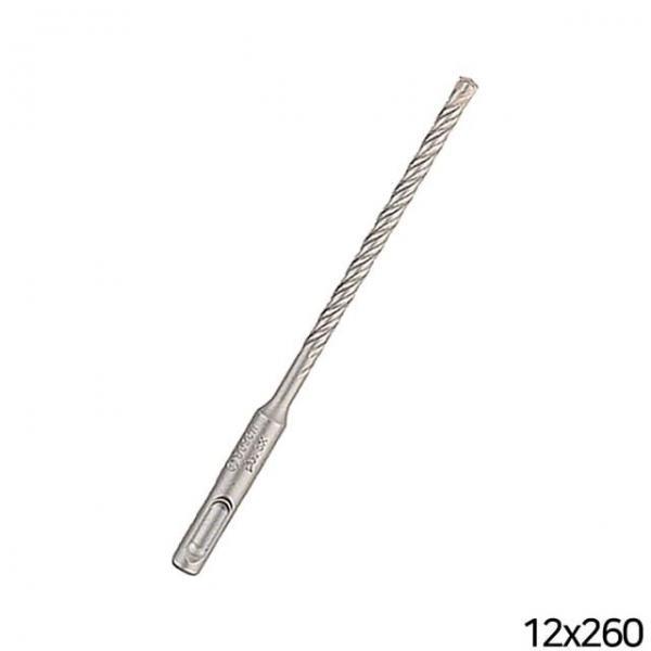 bns 보쉬 SDS PLUS 5X 4날 햄머드릴비트 12x260mm 타공/콘크리트/철근/기리/천공