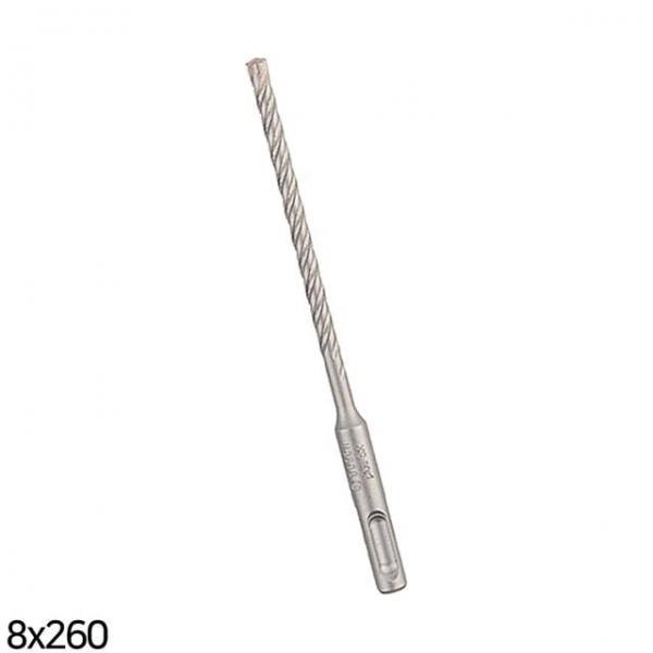 bns 보쉬 SDS PLUS 5X 4날 햄머드릴비트 8x260mm 타공/콘크리트/철근/기리/천공