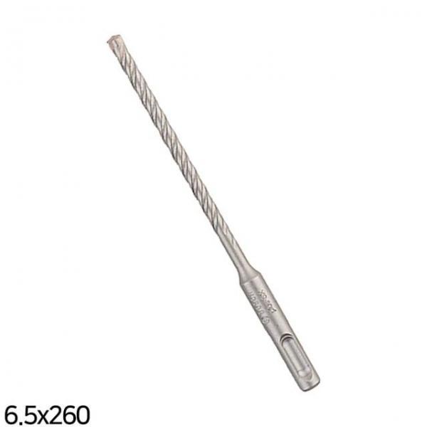 bns 보쉬 SDS PLUS 5X 4날 햄머드릴비트 6.5x260mm 타공/콘크리트/철근/기리/천공