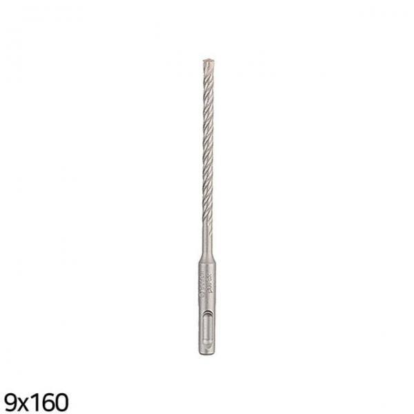 bns 보쉬 SDS PLUS 5X 4날 햄머드릴비트 9x160mm 타공/콘크리트/철근/기리/천공