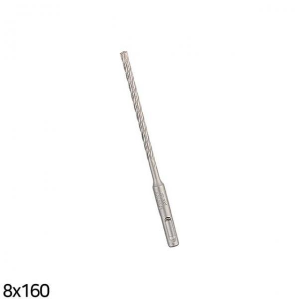 bns 보쉬 SDS PLUS 5X 4날 햄머드릴비트 8x160mm 타공/콘크리트/철근/기리/천공