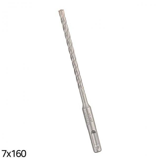 bns 보쉬 SDS PLUS 5X 4날 햄머드릴비트 7x160mm 타공/콘크리트/철근/기리/천공