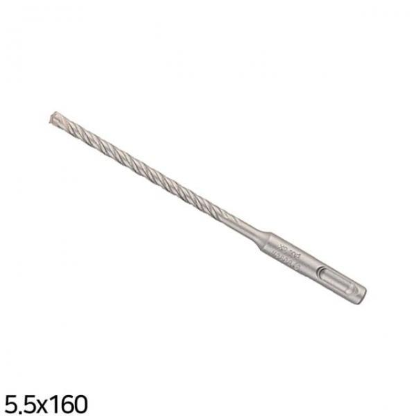 bns 보쉬 SDS PLUS 5X 4날 햄머드릴비트 5.5x160mm 타공/콘크리트/철근/기리/천공