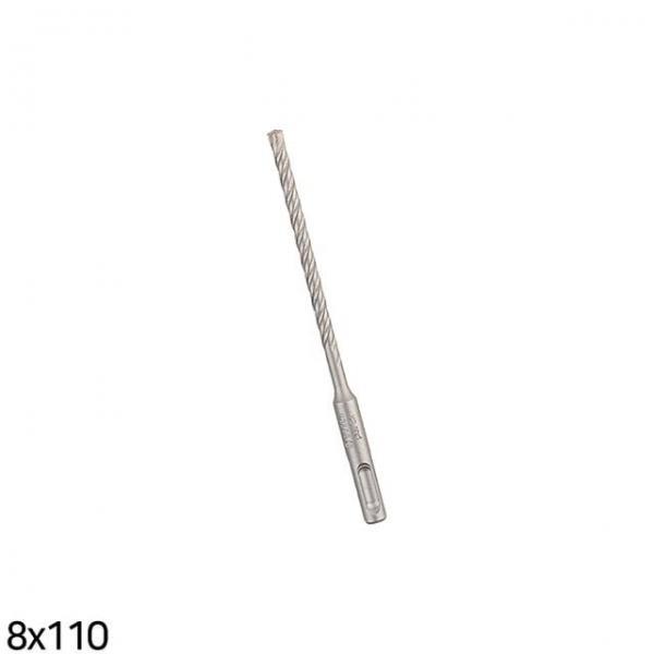 bns 보쉬 SDS PLUS 5X 4날 햄머드릴비트 8x110mm 타공/콘크리트/철근/기리/천공
