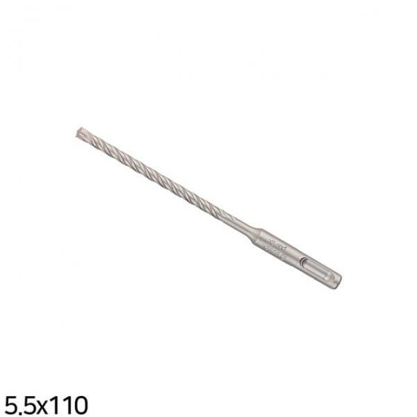 bns 보쉬 SDS PLUS 5X 4날 햄머드릴비트 5.5x110mm 타공/콘크리트/철근/기리/천공