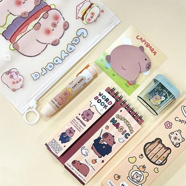 아트필드 카피바라 데일리 문구세트