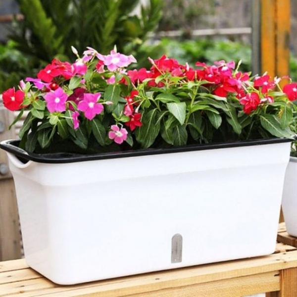 텃밭화분 사각 미니 가든 토마토 자동급수 화분 상추