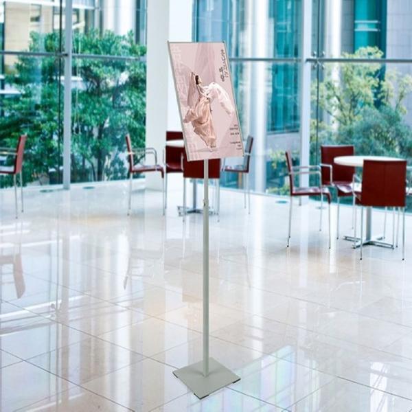 A3 스탠드꽂이 사각 은색 4779