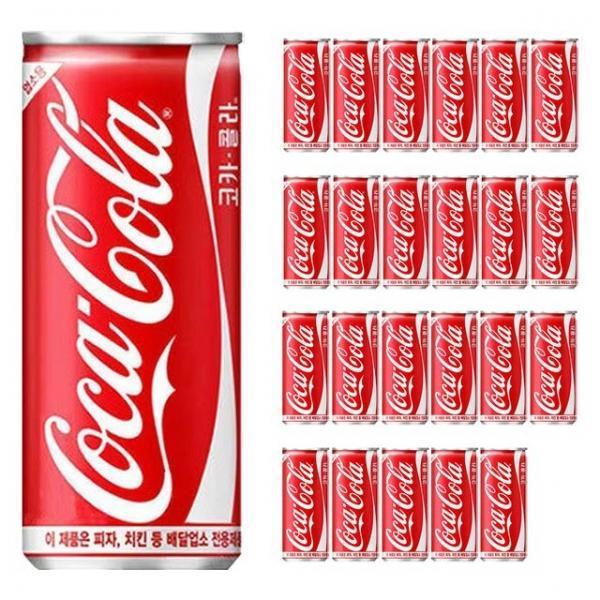 코카콜라 업소용 슬릭 245ml 24캔