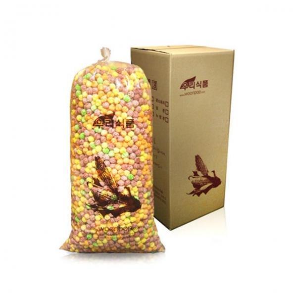 우리식품 앵두 뻥튀기 스낵 3kg 과자 간식