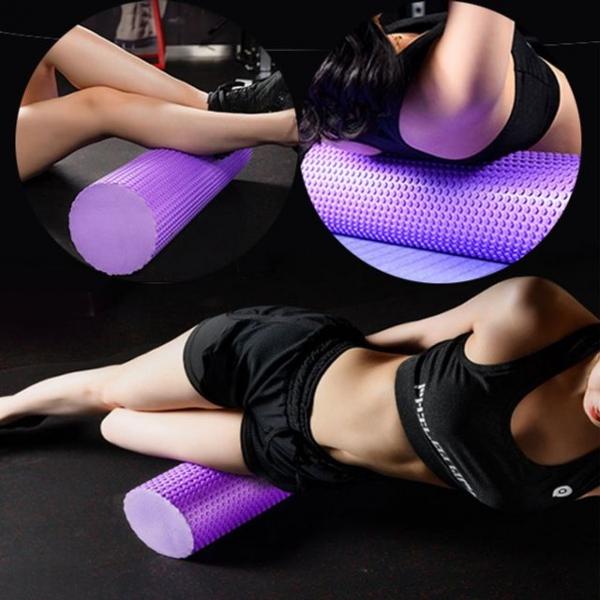 홈트레이닝 육각돌기 폼롤러 30cm - 스트레칭