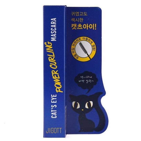 이코트 눈화장 캣츠아이 파워 컬링 마스카라