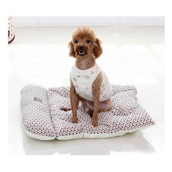 애견 필로우베드 와인 L 1P 강아지 방석 대형견