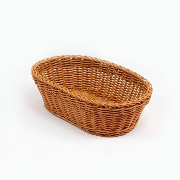 PP라탄 타원형 바구니 VPO-007