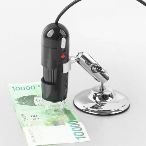 현미경 USB 펜타입 200배 줌 LED 조명 50cm 현미경