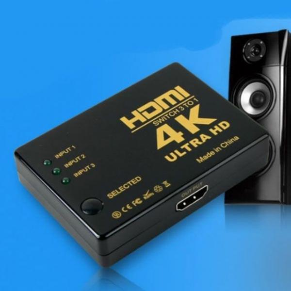 HDMI 선택기 3대1 4K 공유기 영상 분배기