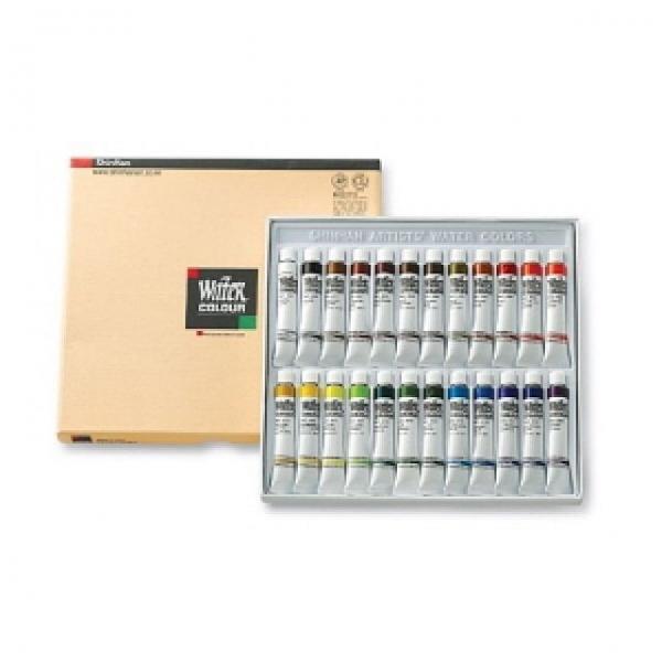 신한수채화물감(7.5ml-24색) 물감 파스 수채화물감