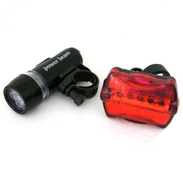 자전거 헤드 램프 후면 점멸등 세트 LED 안전등