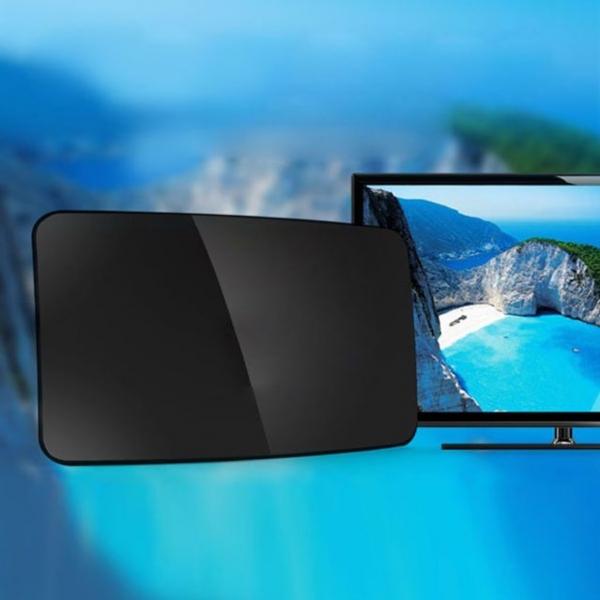 안테나 디지털TV 수신기 커브드 블랙 Full HD