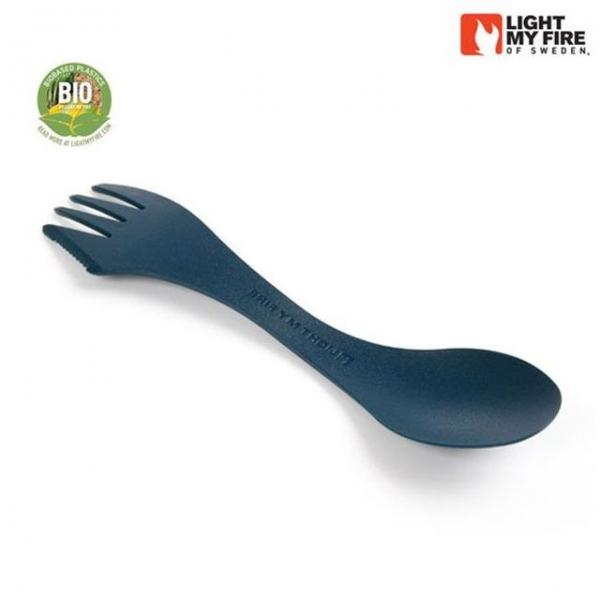 바이오 스포크 딥블루 1P 스푼 포크 캠핑 식기 숟가락