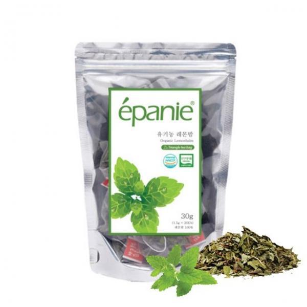 유기농 레몬밤 20티백 허브차 삼각티백 지퍼백 침출차