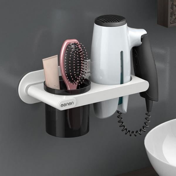 키밍 드라이기 거치 홀더 걸이 욕실 행거 선반