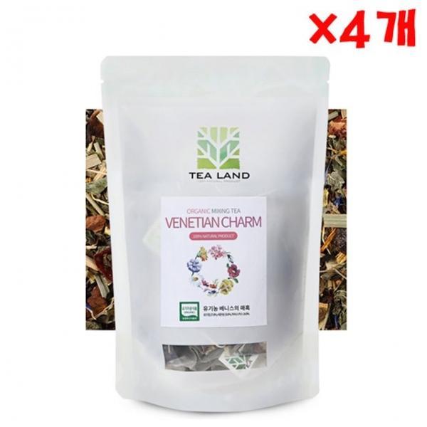 유기농 베니스의 매혹 20티백 X 4개 블랜딩차 허브티