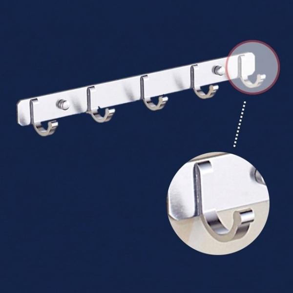 다용도걸이 벽걸이후크 알루미늄후크 후크실버