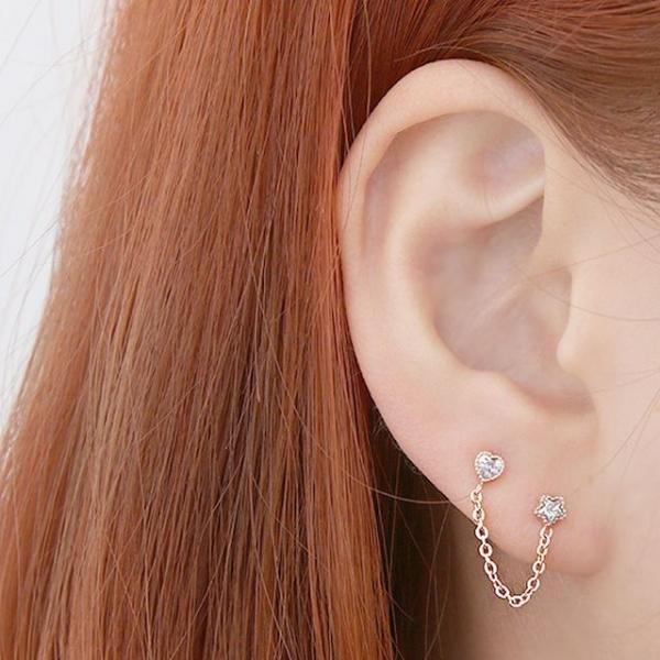 써지컬피어싱 큐피트 체인 피어싱