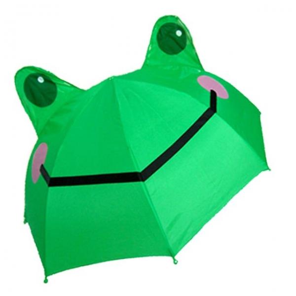 귀여운 개구리 캐릭터 입체 유아 아동 인기 우산