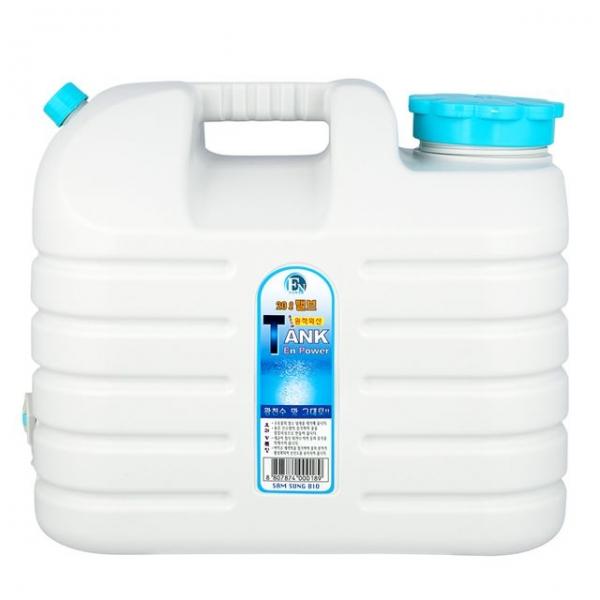 국산 약수터 물통 말통 약수통 엔파워 벨브형 20L