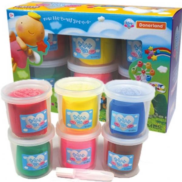도너랜드 천사점토 6색세트 - 53324