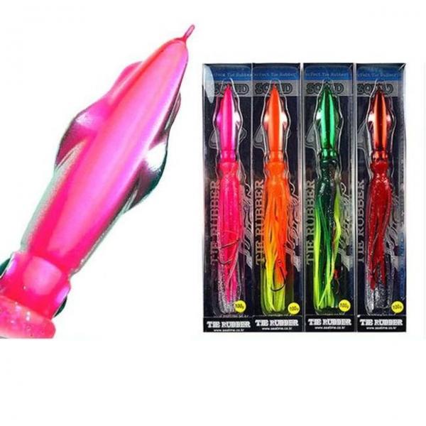 오징어 타이라바 100g 타이러버 유동추 미끼 루어낚시