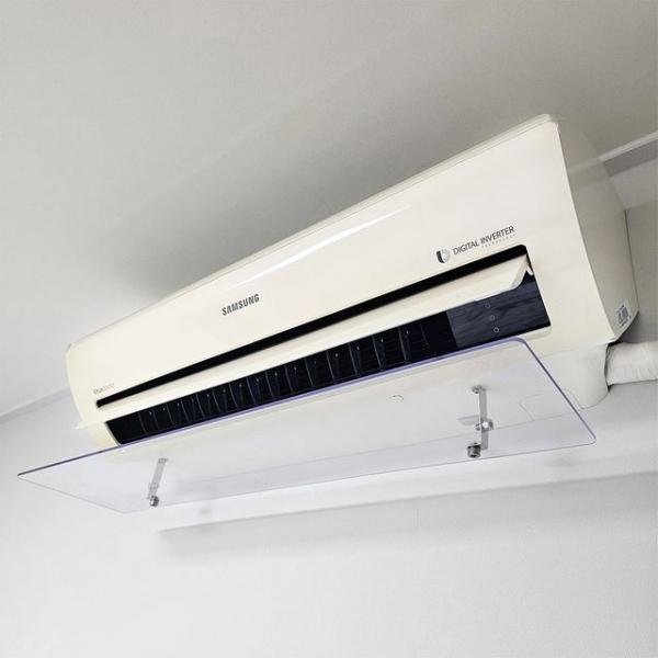 (국산)벽걸이 에어컨바람막이(70x20cm) LG/ 공용