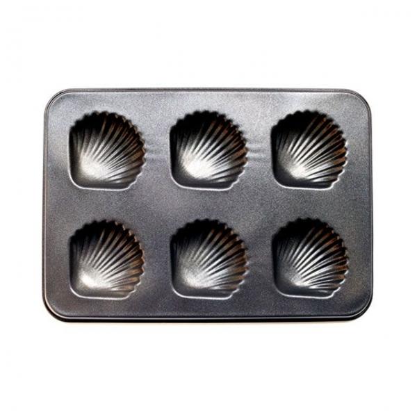 가정용 양면코팅 조가비팬 조가비틀 6구