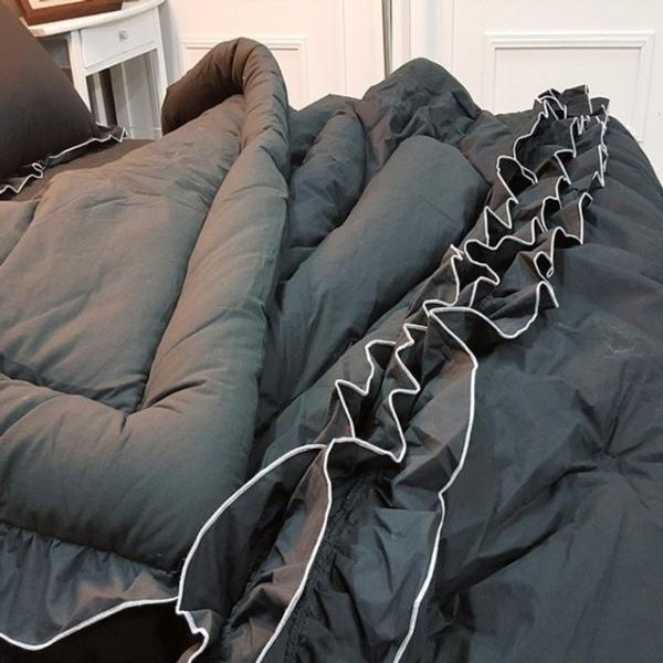 프릴레이스 60수 고밀도 순면 차렵이불 K